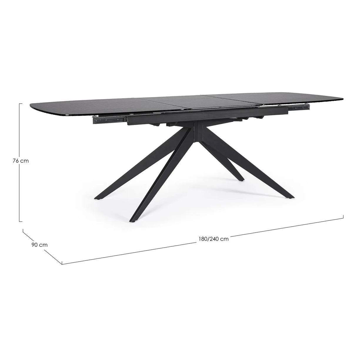 Anja Ausziehbarer Tisch 180–240 x 90 cm - ZEN ZONE Furniture