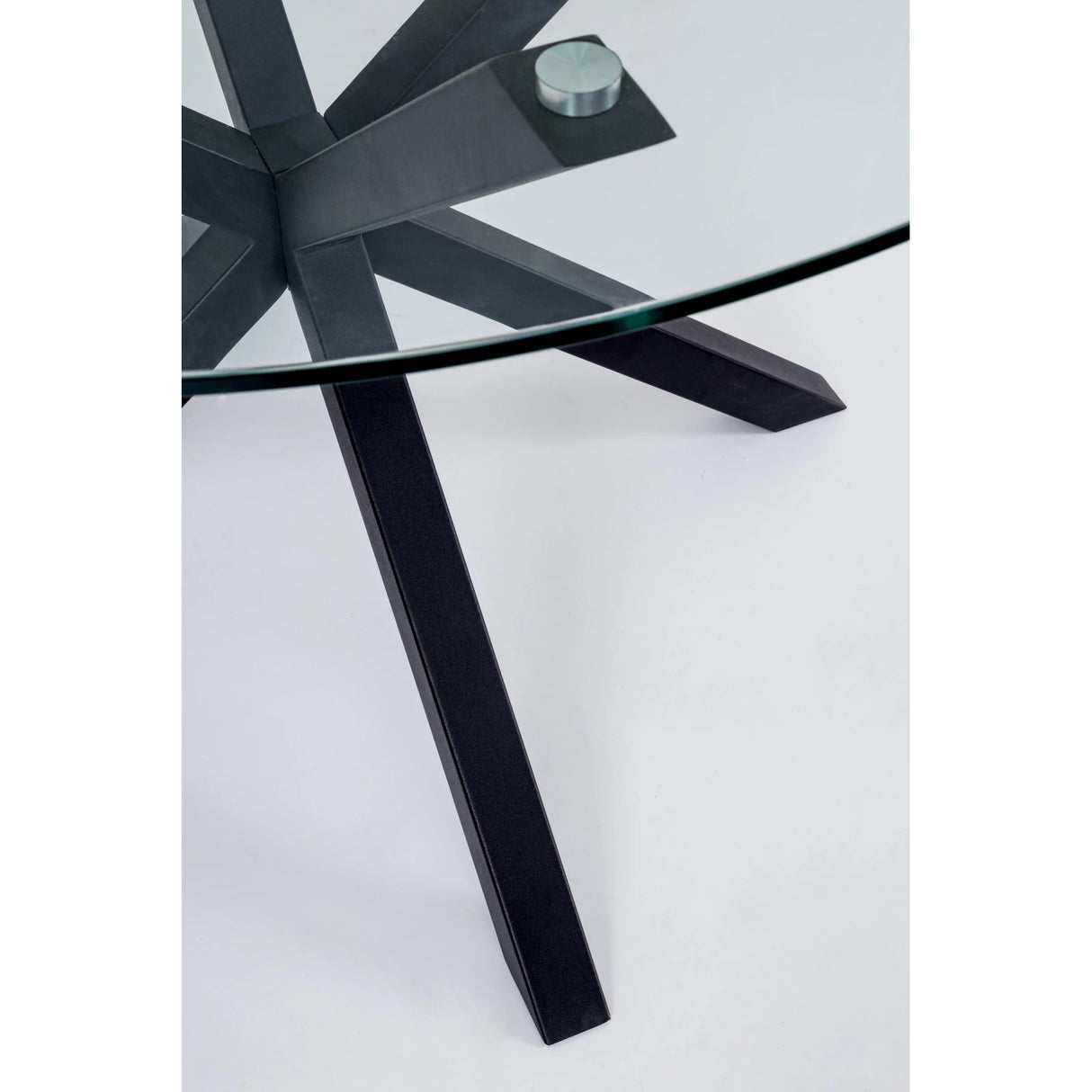 Esstisch Rund Schwarze Beine 114cm May - ZEN ZONE Furniture