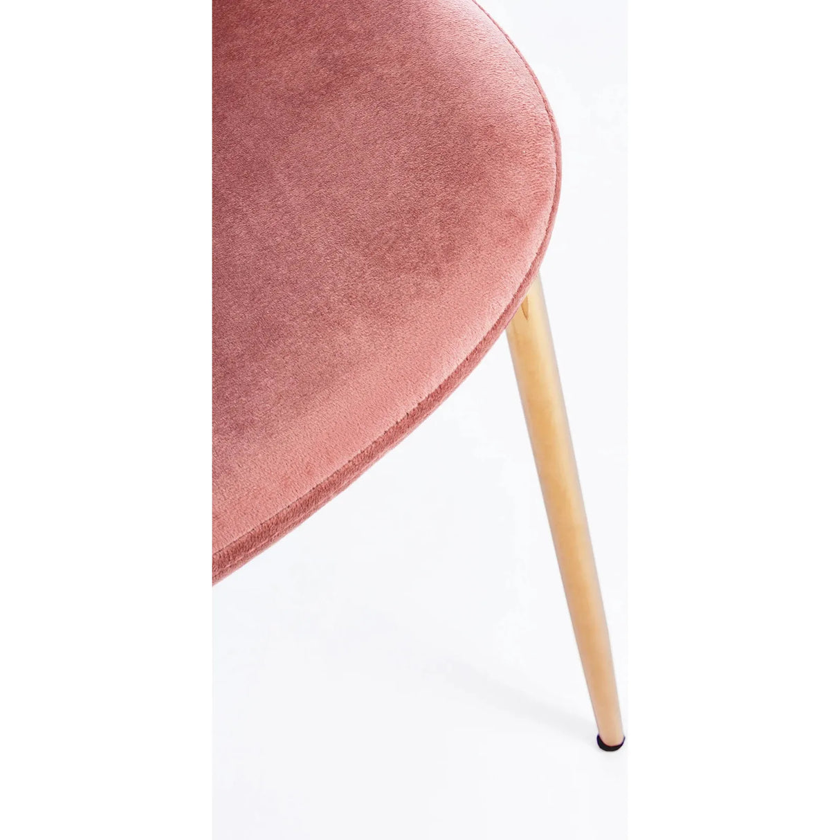 Frottee Samtstuhl Rosa - ZEN ZONE Furniture