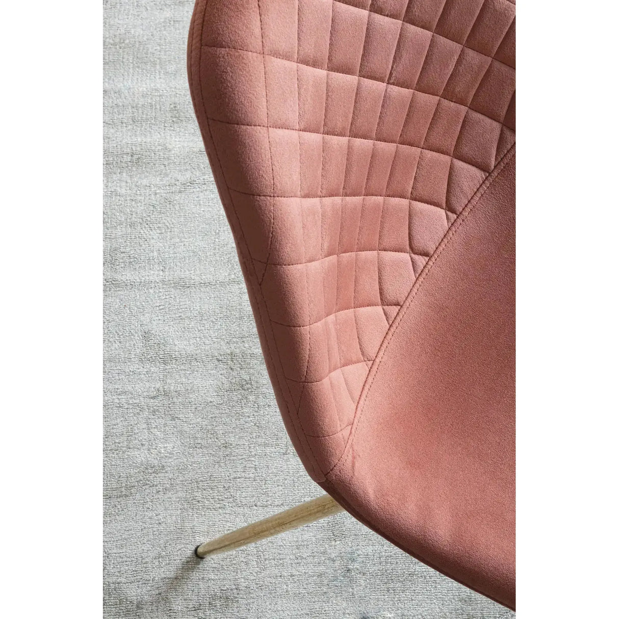 Frottee Samtstuhl Rosa - ZEN ZONE Furniture