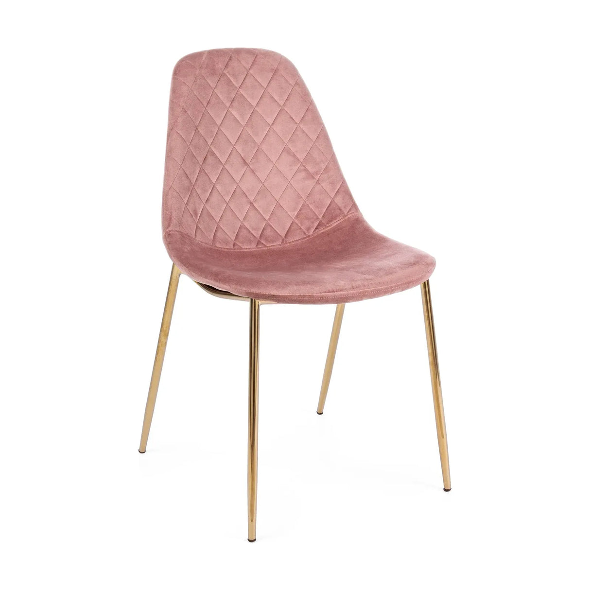 Frottee Samtstuhl Rosa - ZEN ZONE Furniture