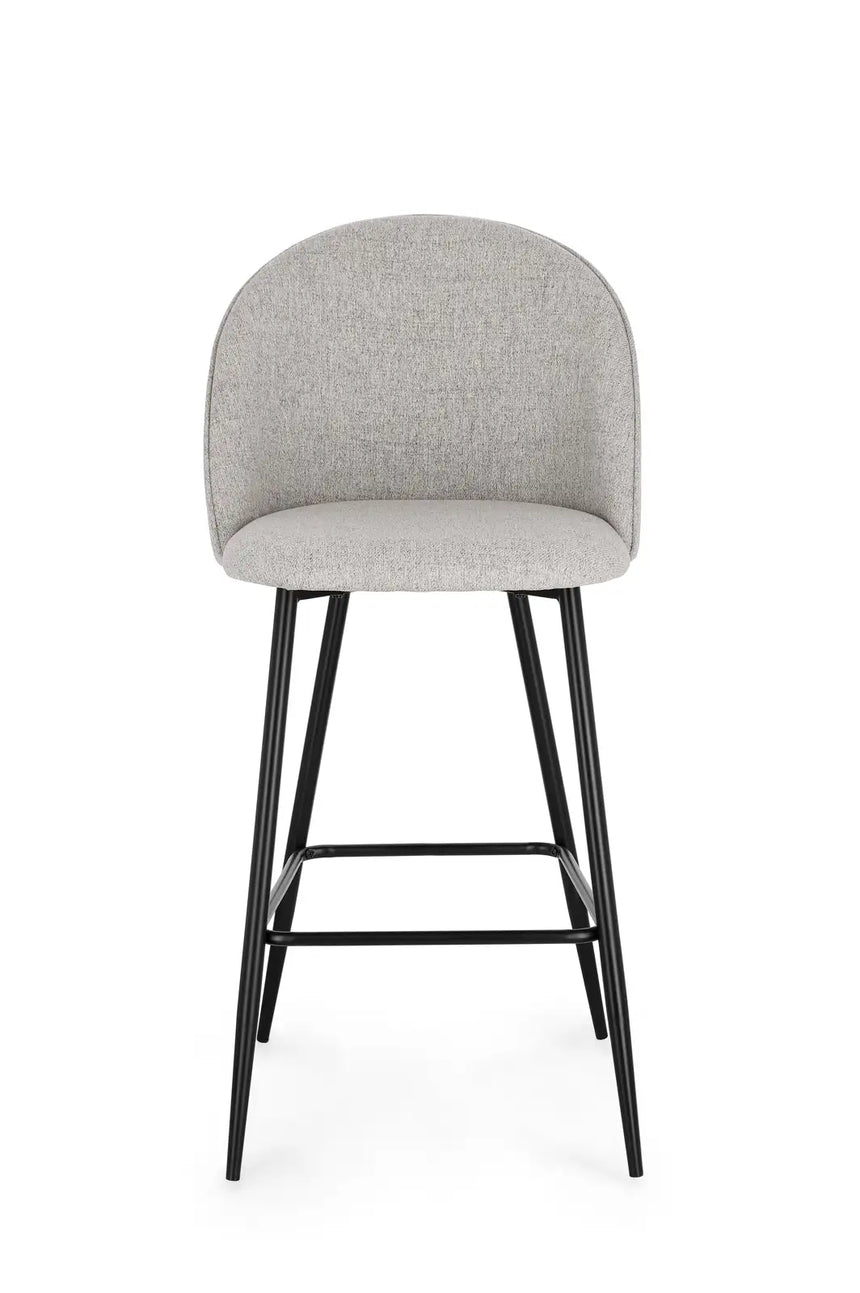 Barhocker New Tanya Aschgrau - ZEN ZONE Furniture