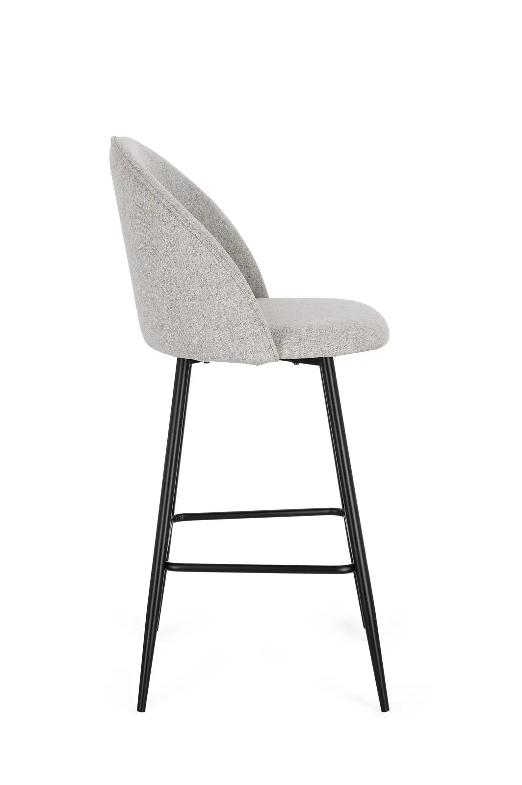 Barhocker New Tanya Aschgrau - ZEN ZONE Furniture