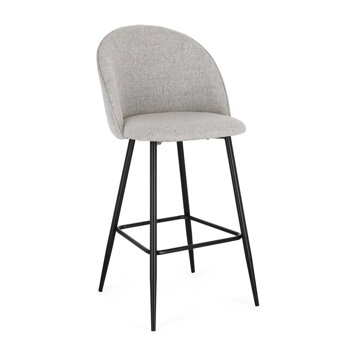 Barhocker New Tanya Aschgrau - ZEN ZONE Furniture