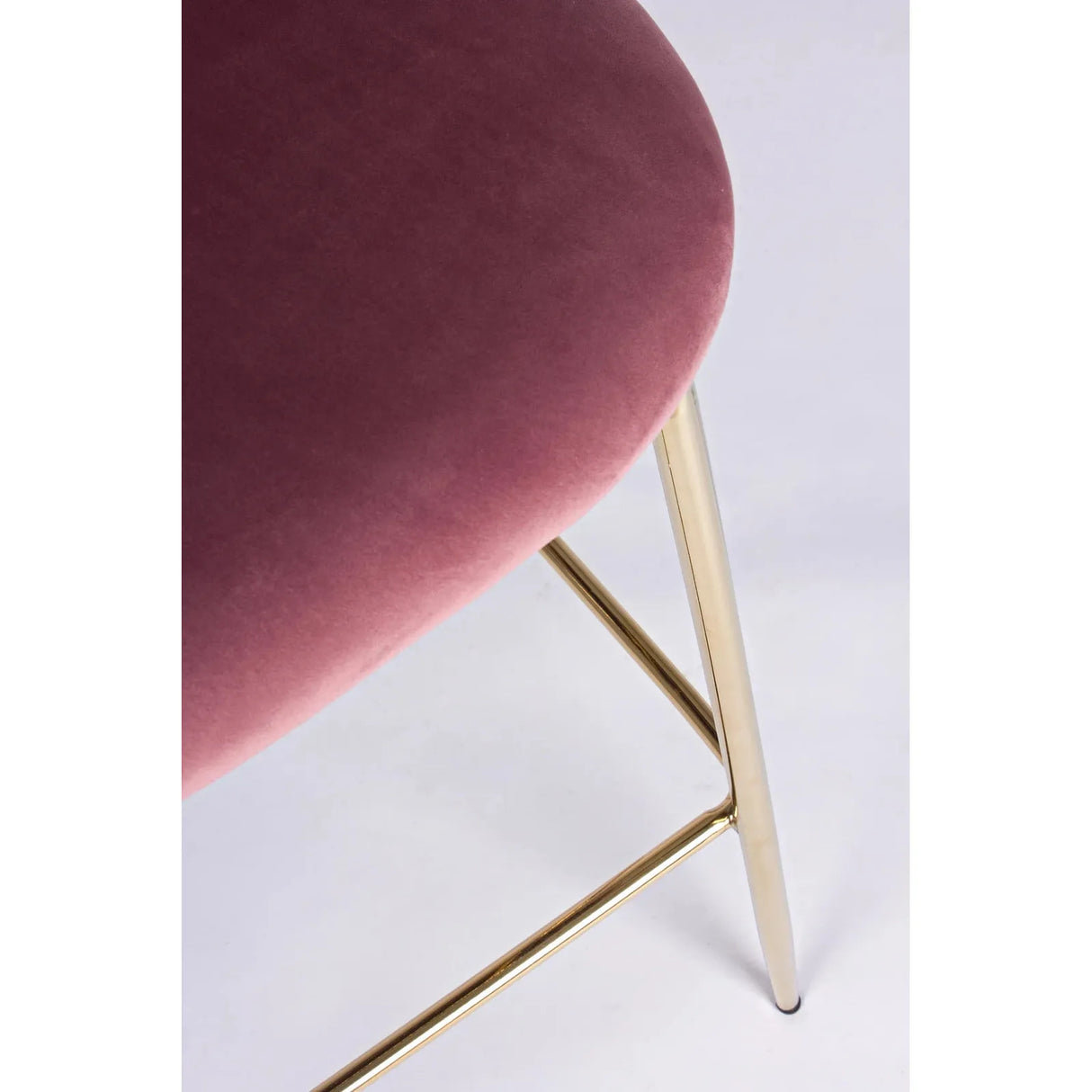 Carry Blush Samtbarhocker - ZEN ZONE Furniture