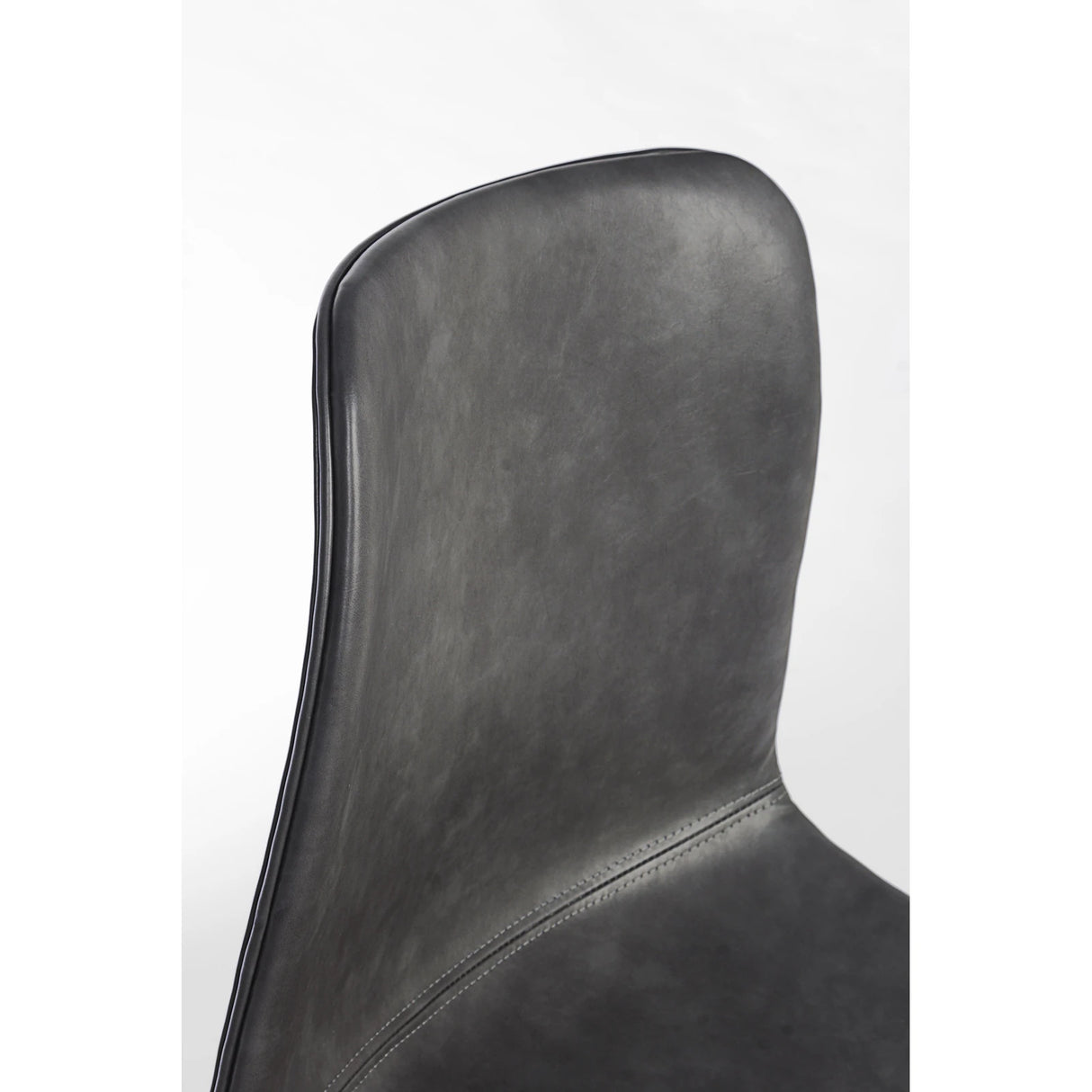 Essstuhl Kyra PU Anthrazit Vintage - ZEN ZONE Furniture