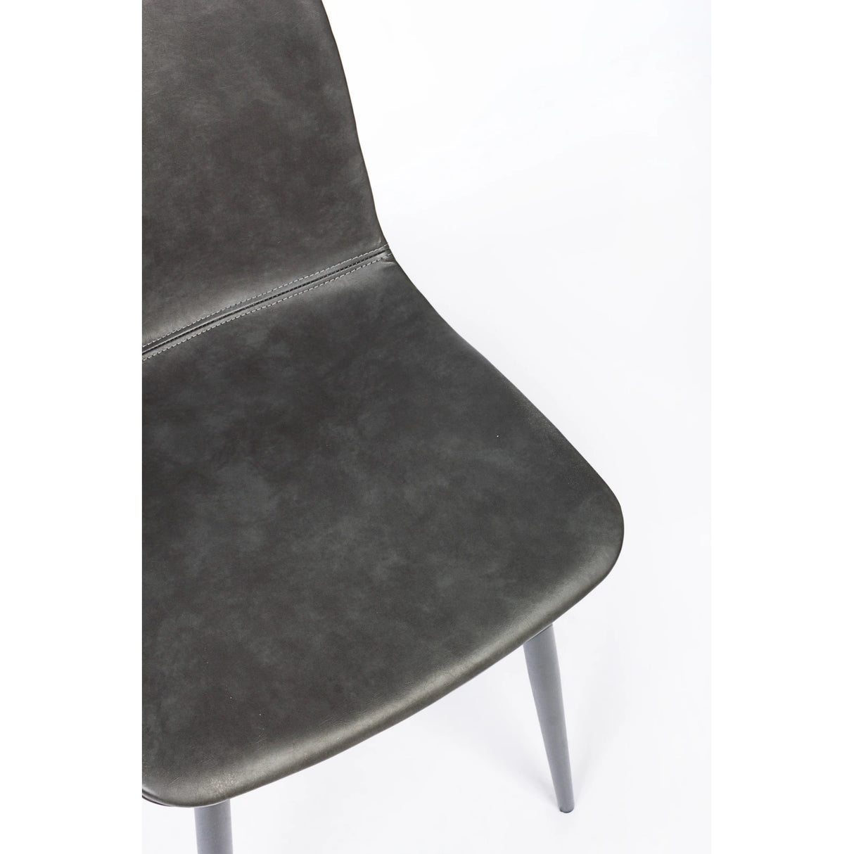 Essstuhl Kyra PU Anthrazit Vintage - ZEN ZONE Furniture