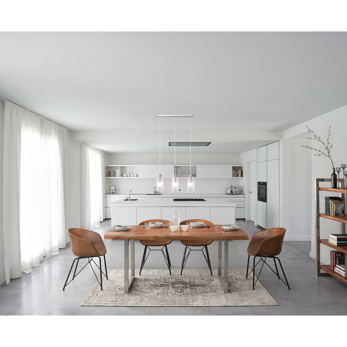 Essstuhl Warhol PU Leder Vintage - ZEN ZONE Furniture