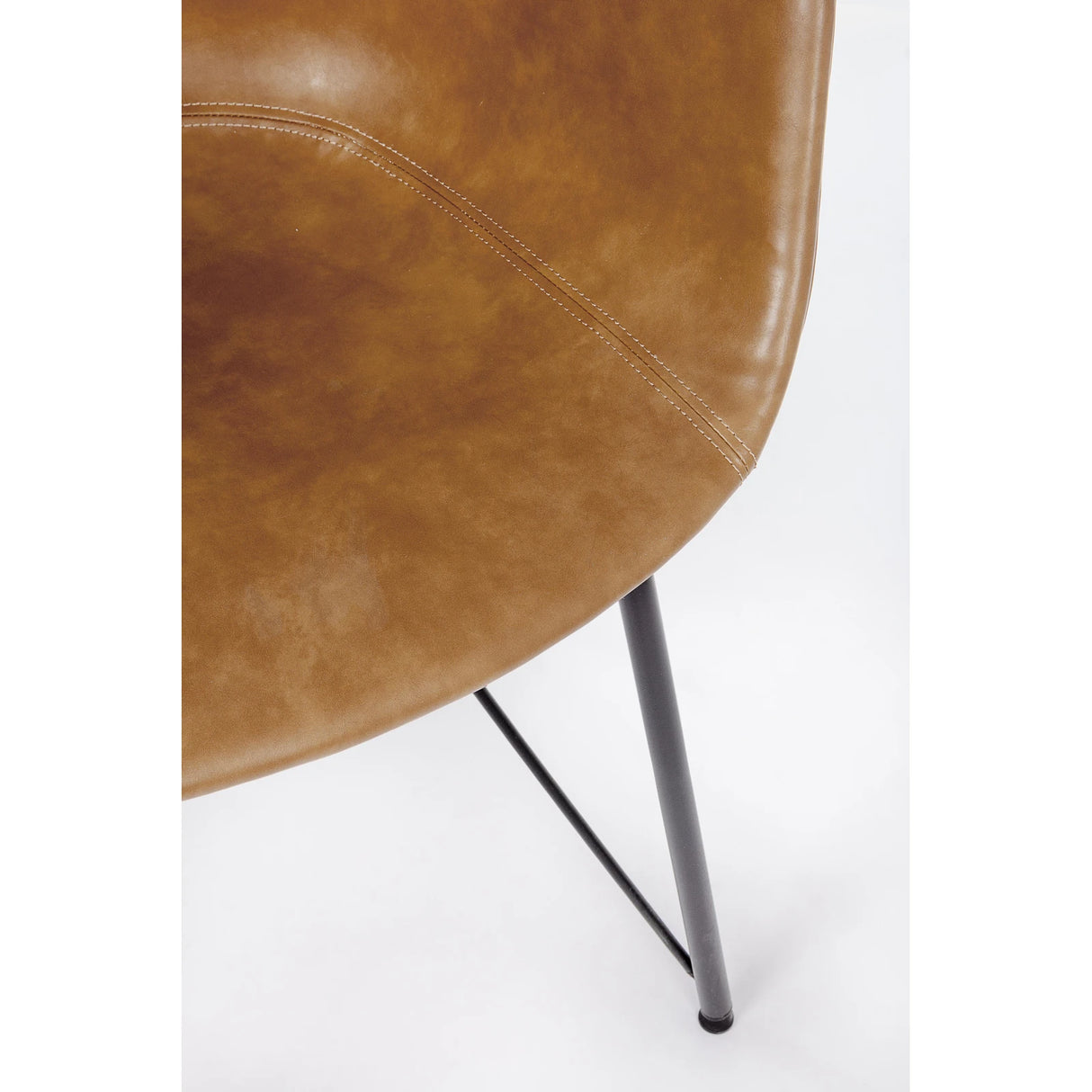 Essstuhl Warhol PU Leder Vintage - ZEN ZONE Furniture