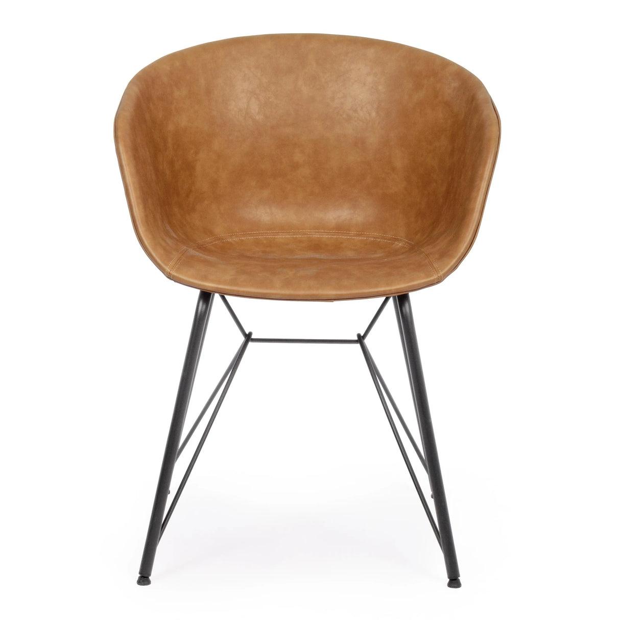 Essstuhl Warhol PU Leder Vintage - ZEN ZONE Furniture