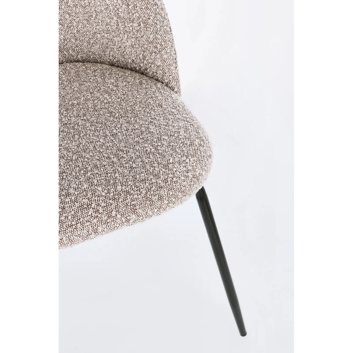 Essstuhl Tanya Schwarz/Nerz - ZEN ZONE Furniture