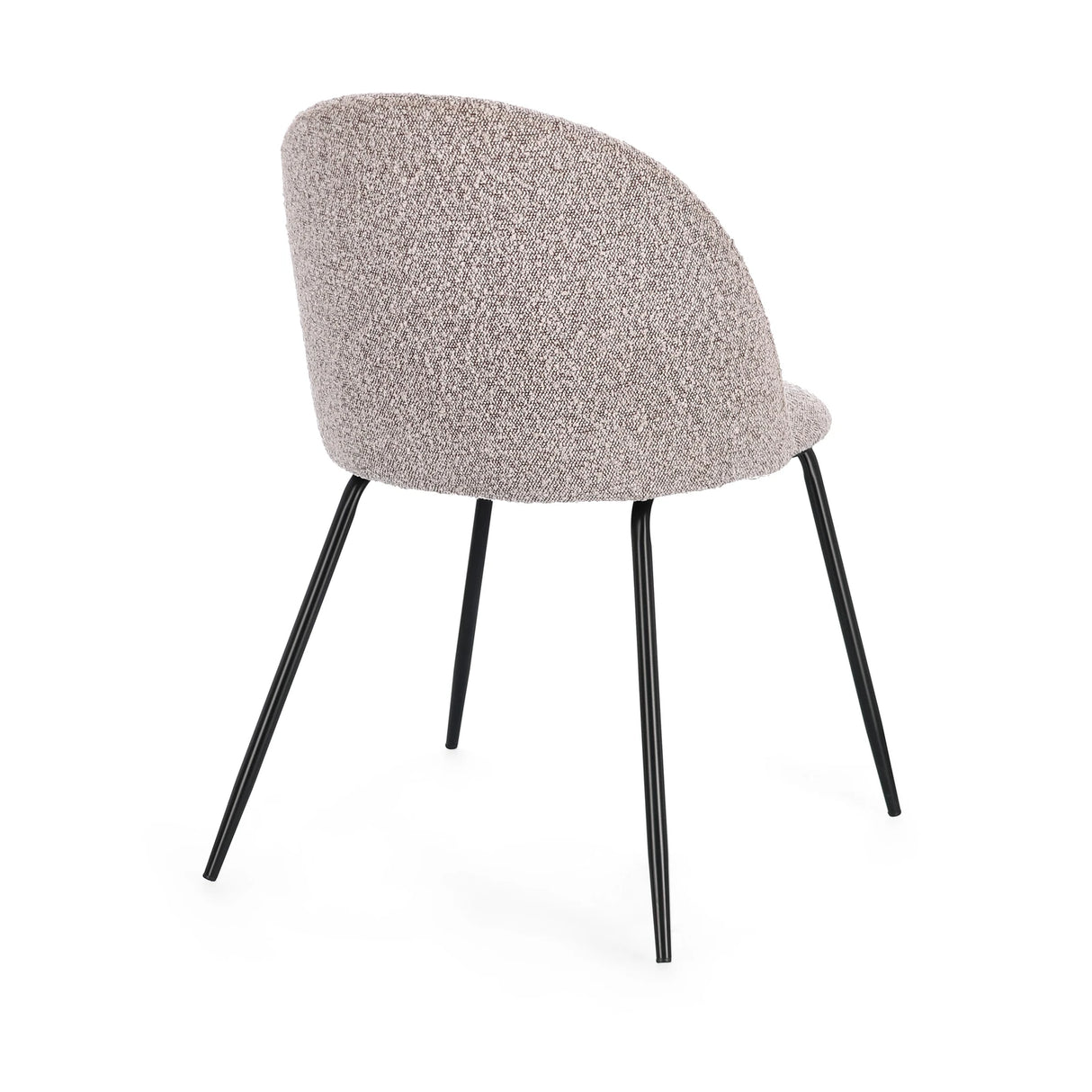 Essstuhl Tanya Schwarz/Nerz - ZEN ZONE Furniture