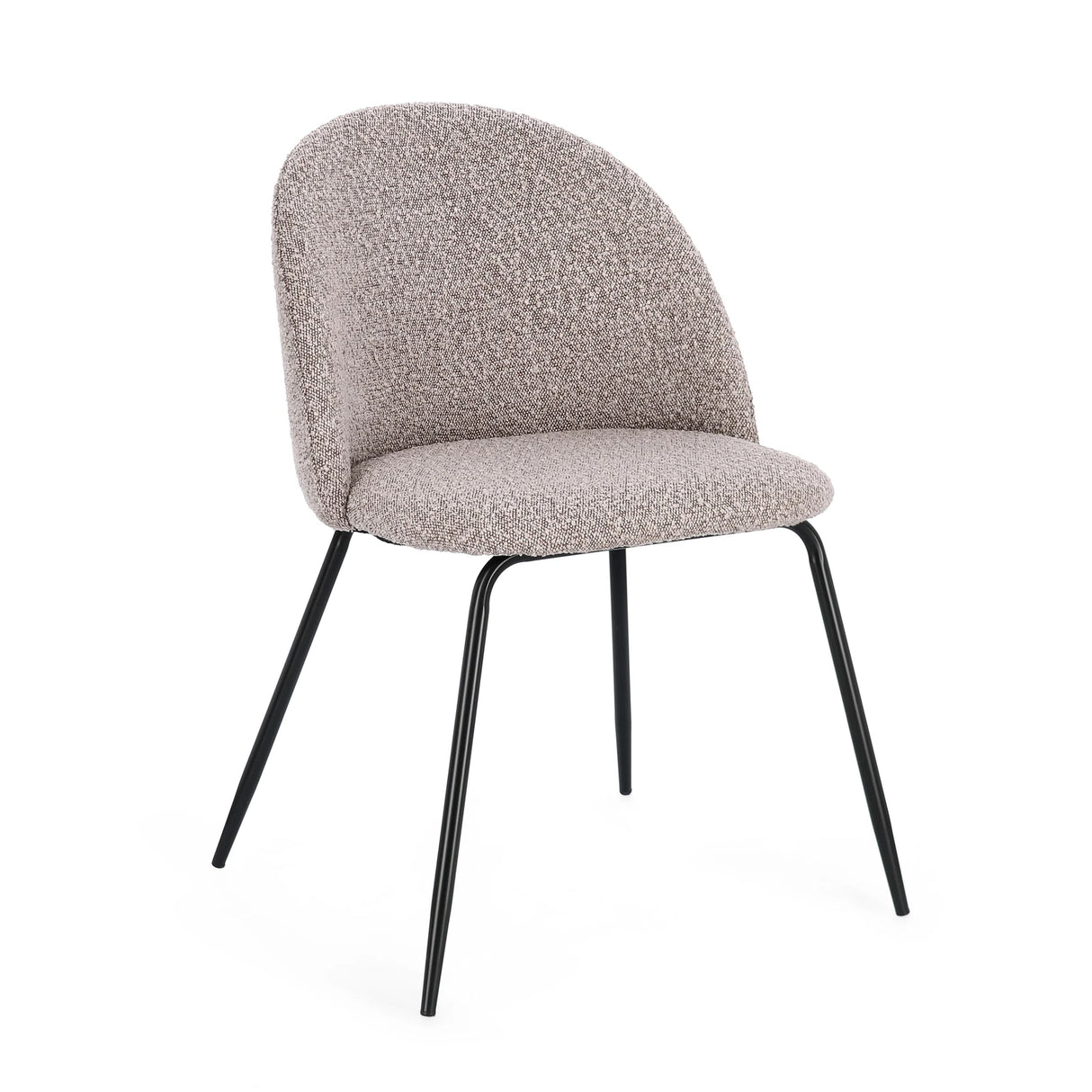 Essstuhl Tanya Schwarz/Nerz - ZEN ZONE Furniture