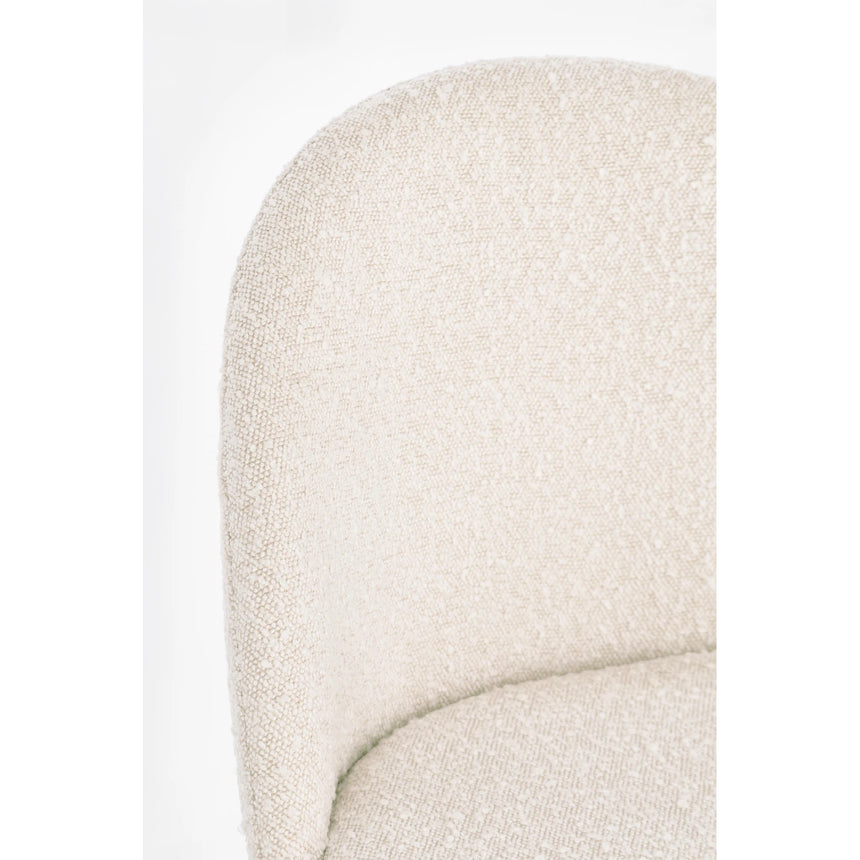 Essstuhl Tanya Schwarz/Elfenbein - ZEN ZONE Furniture