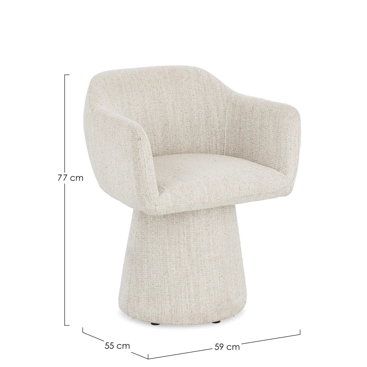 Drehstuhl Lottie Eis - ZEN ZONE Furniture