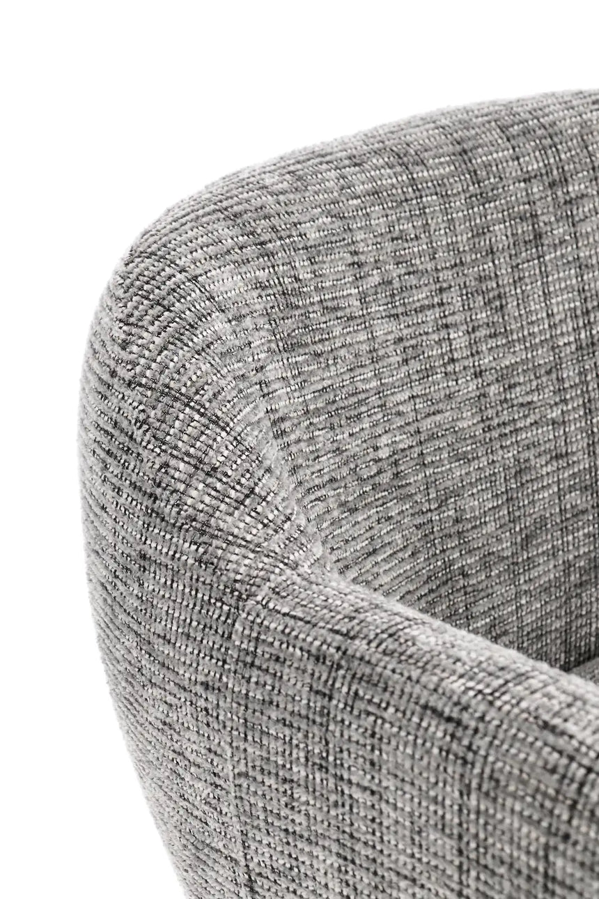 Stuhl mit Armlehnen Kati Grau - ZEN ZONE Furniture
