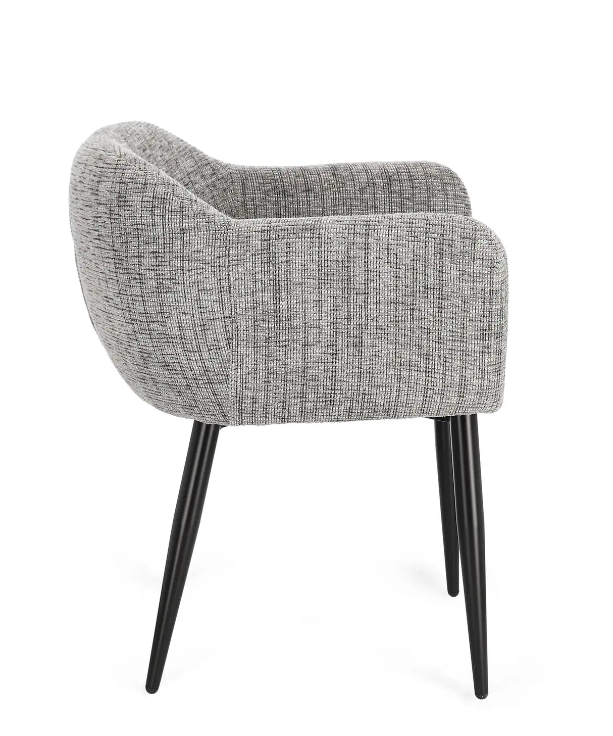 Stuhl mit Armlehnen Kati Grau - ZEN ZONE Furniture