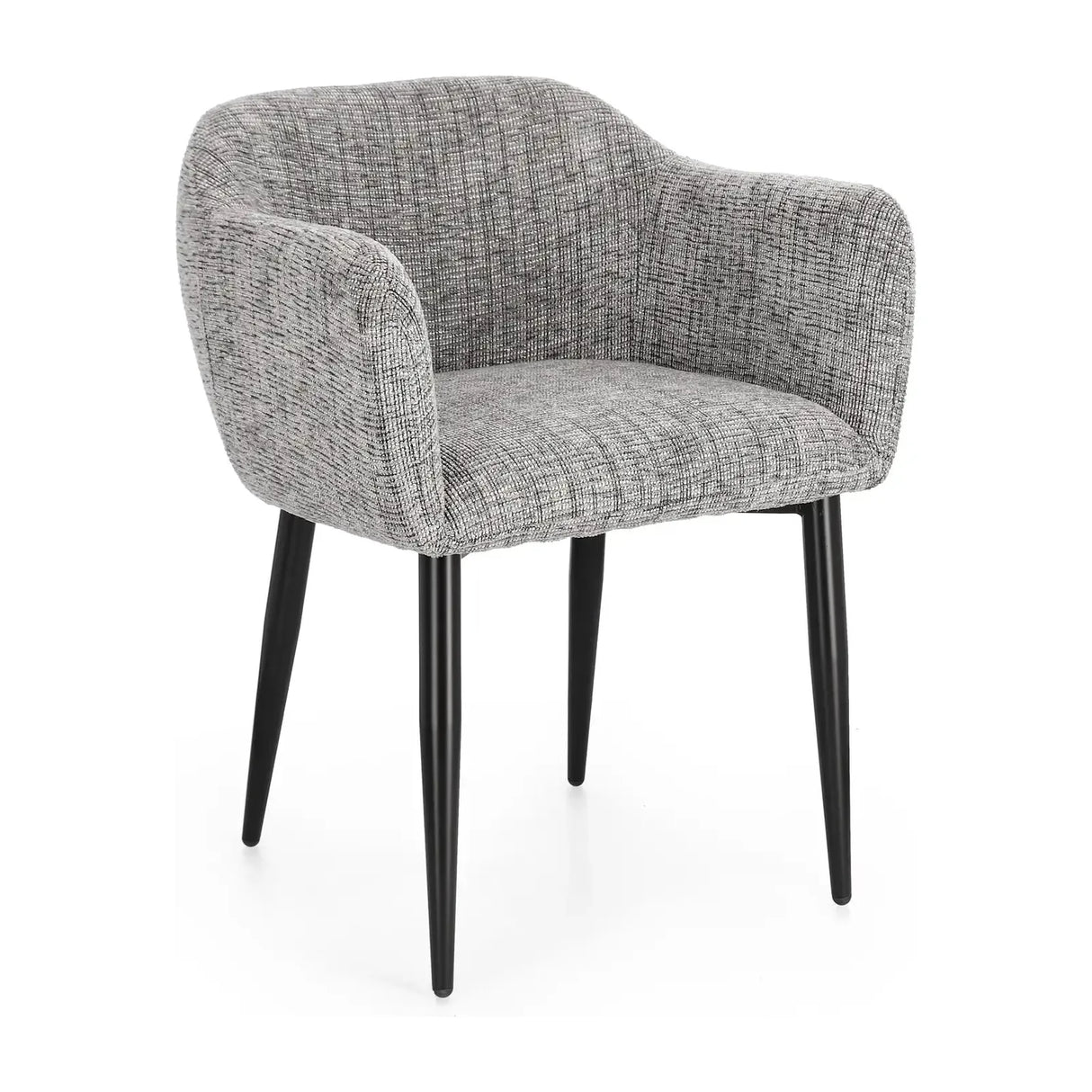 Stuhl mit Armlehnen Kati Grau - ZEN ZONE Furniture