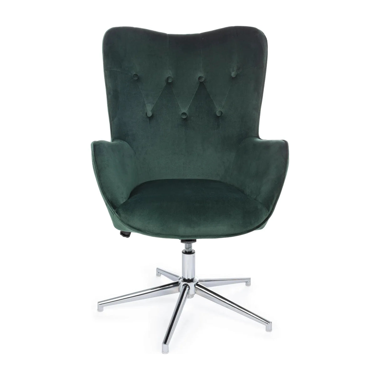 Farida Sessel Samt Grün - ZEN ZONE Furniture