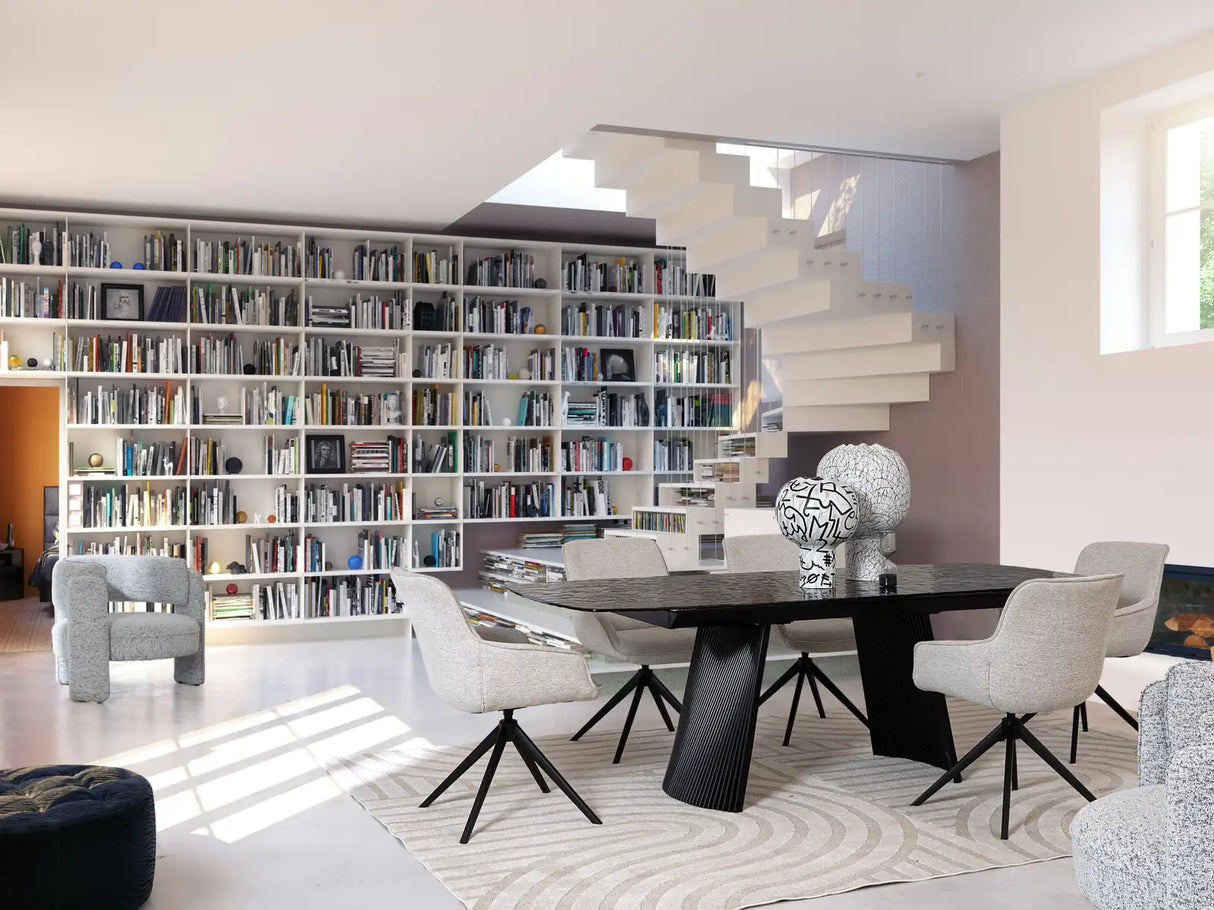 Sessel Aisha Grau Melange - ZEN ZONE Furniture