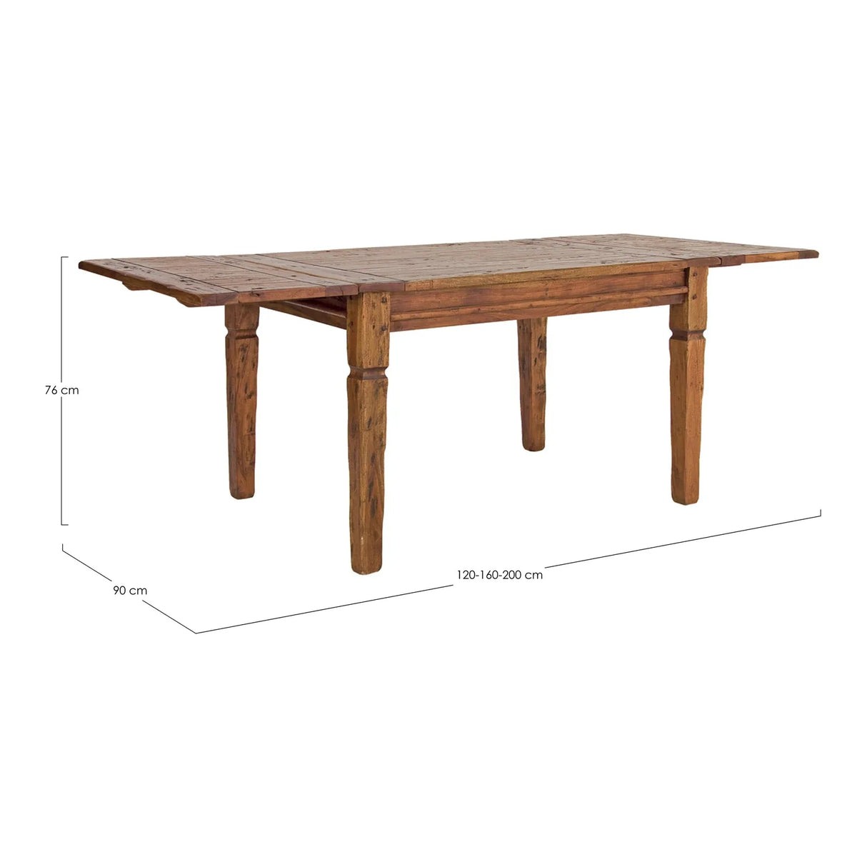 Chateaux Ausziehtisch 120-160-200x90 cm - ZEN ZONE Furniture