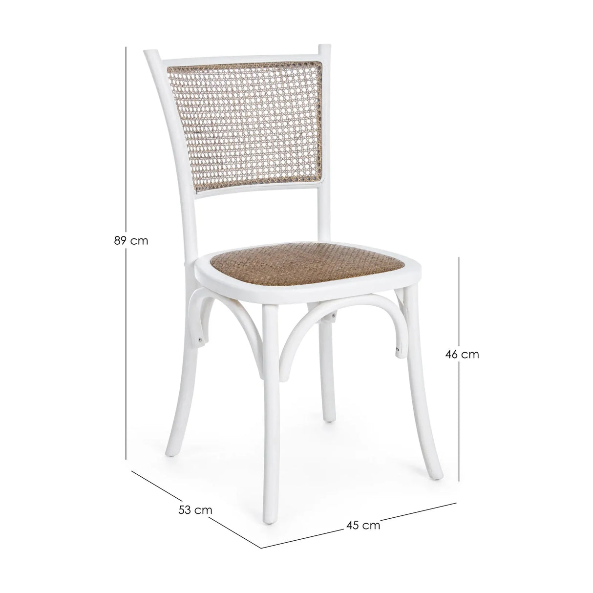 Carrel Stuhl weiss - ZEN ZONE Furniture