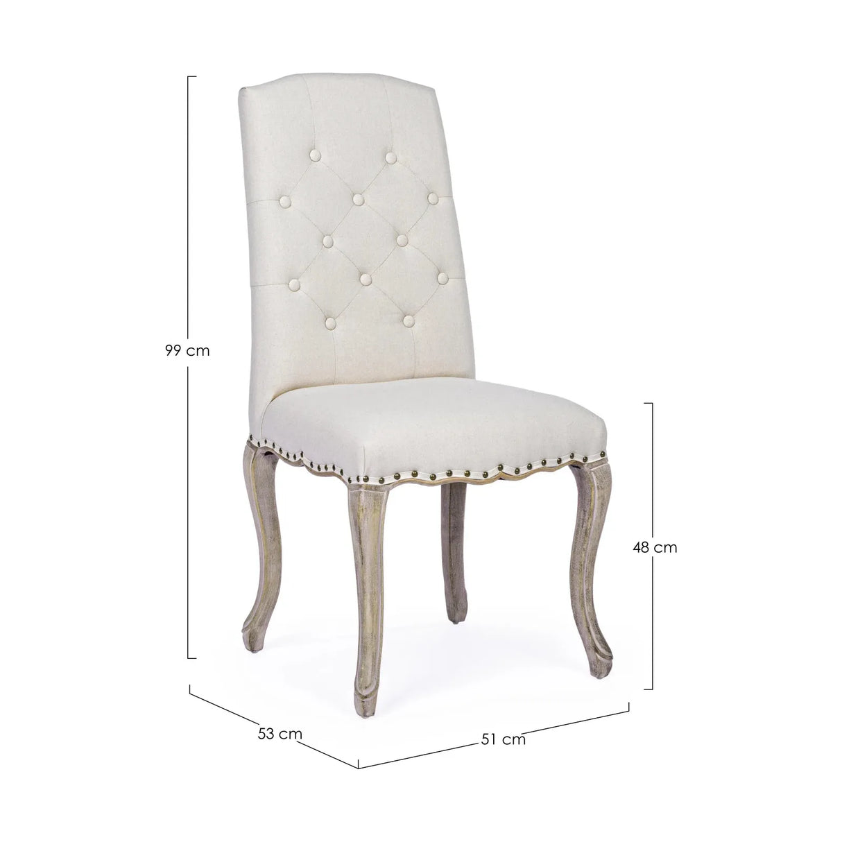 Diva Stuhl Natural - ZEN ZONE Furniture