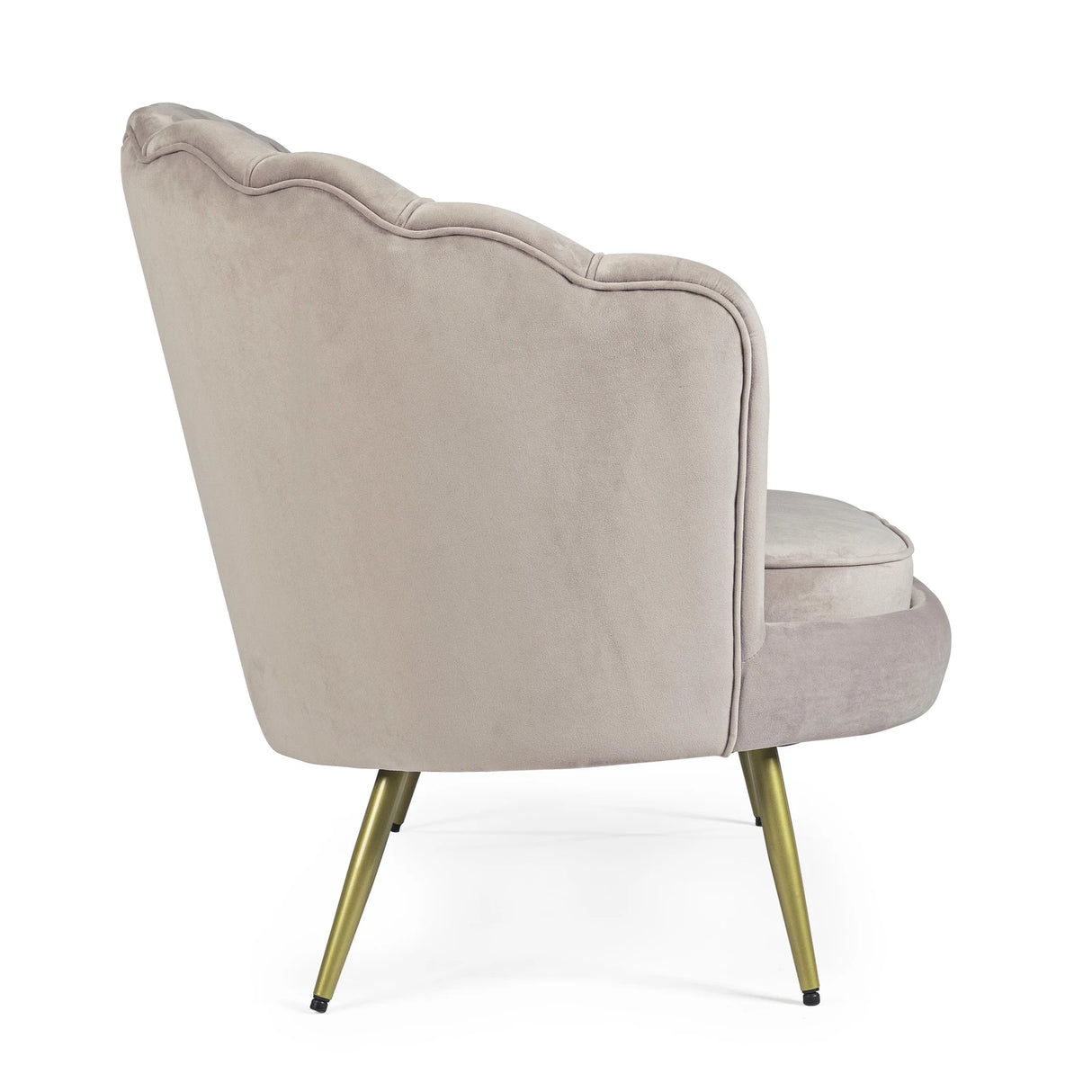 Sofa 2-Sitzer Giliola Hellgrau - ZEN ZONE Furniture