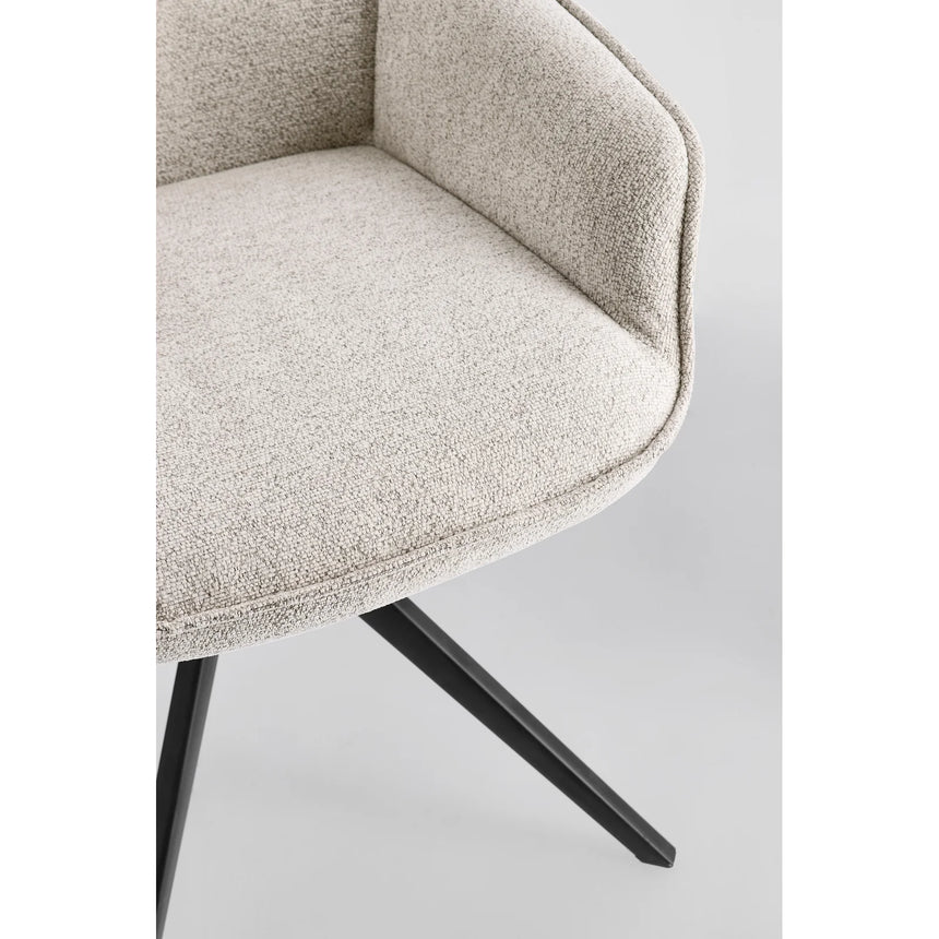 Essstuhl mit Armlehne Matilda Rainy - ZEN ZONE Furniture