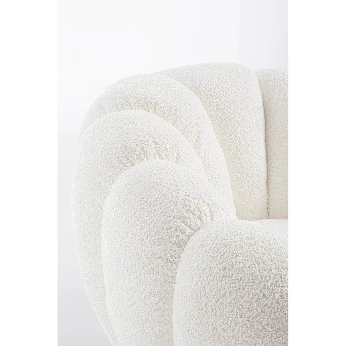 Drehsessel Florel Weiß - ZEN ZONE Furniture