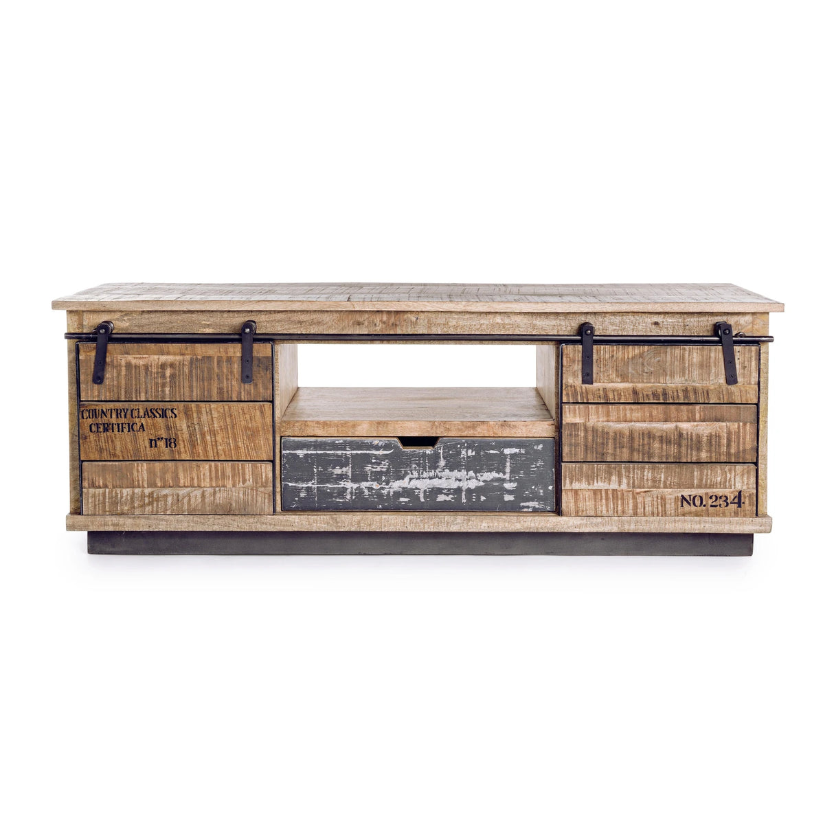 TV Sideboard Tudor mit 2 Türen und 1 Schublade - ZEN ZONE Furniture