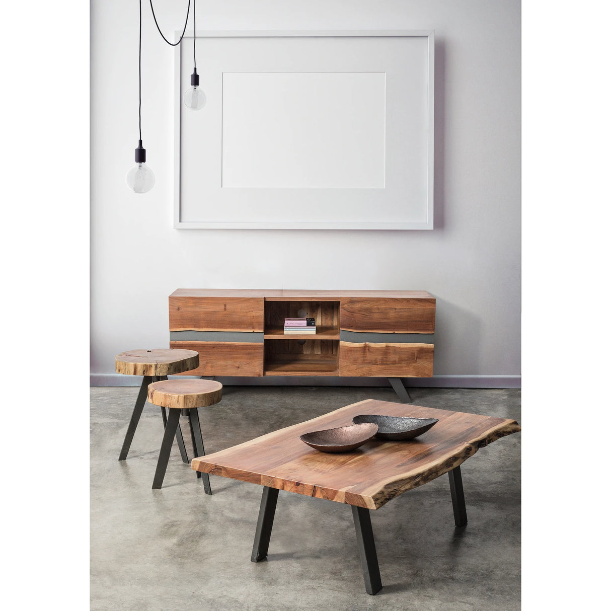 TV Sideboard Aron mit 2 Türen - ZEN ZONE Furniture