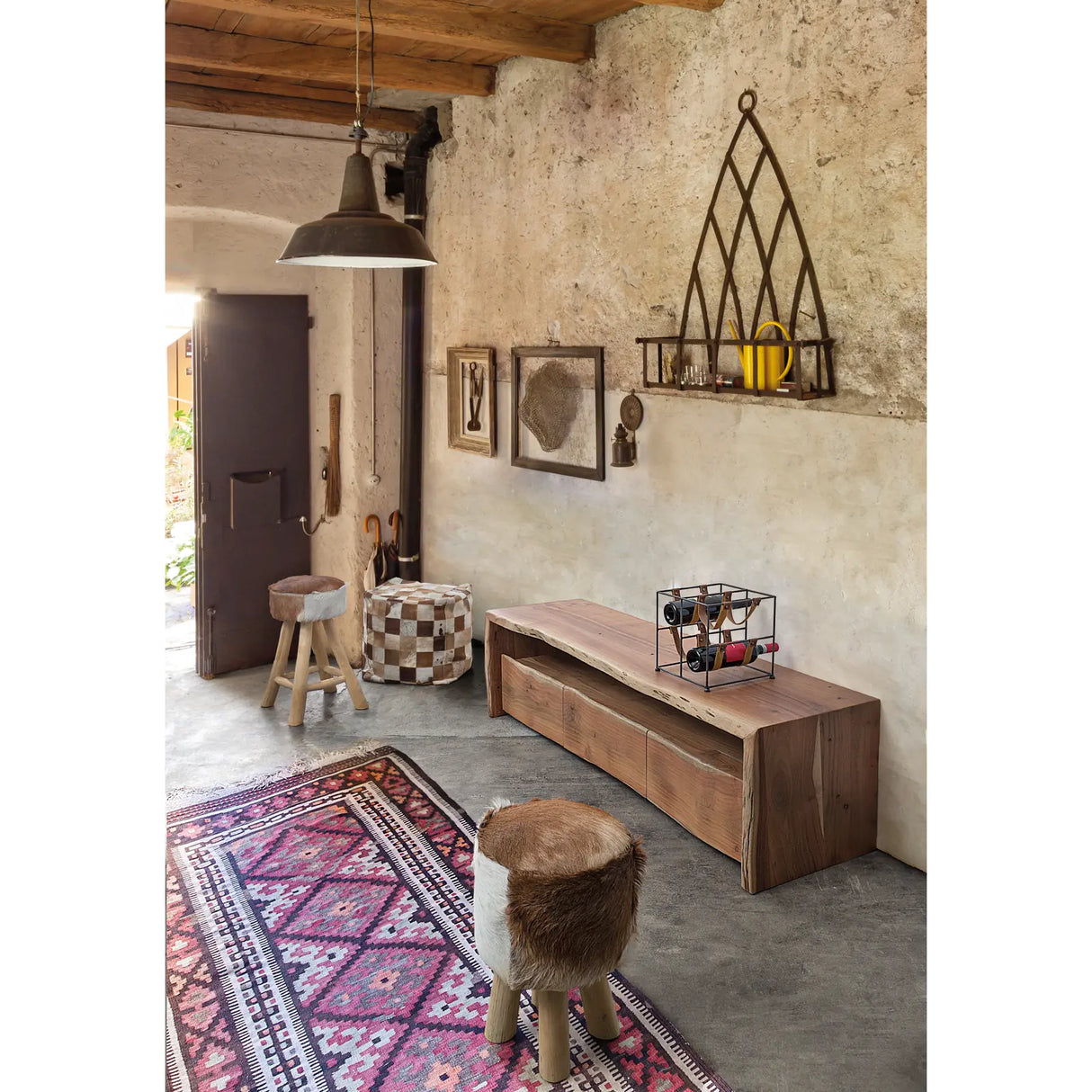 TV Sideboard Eneas mit 3 Schubladen niedrig - ZEN ZONE Furniture