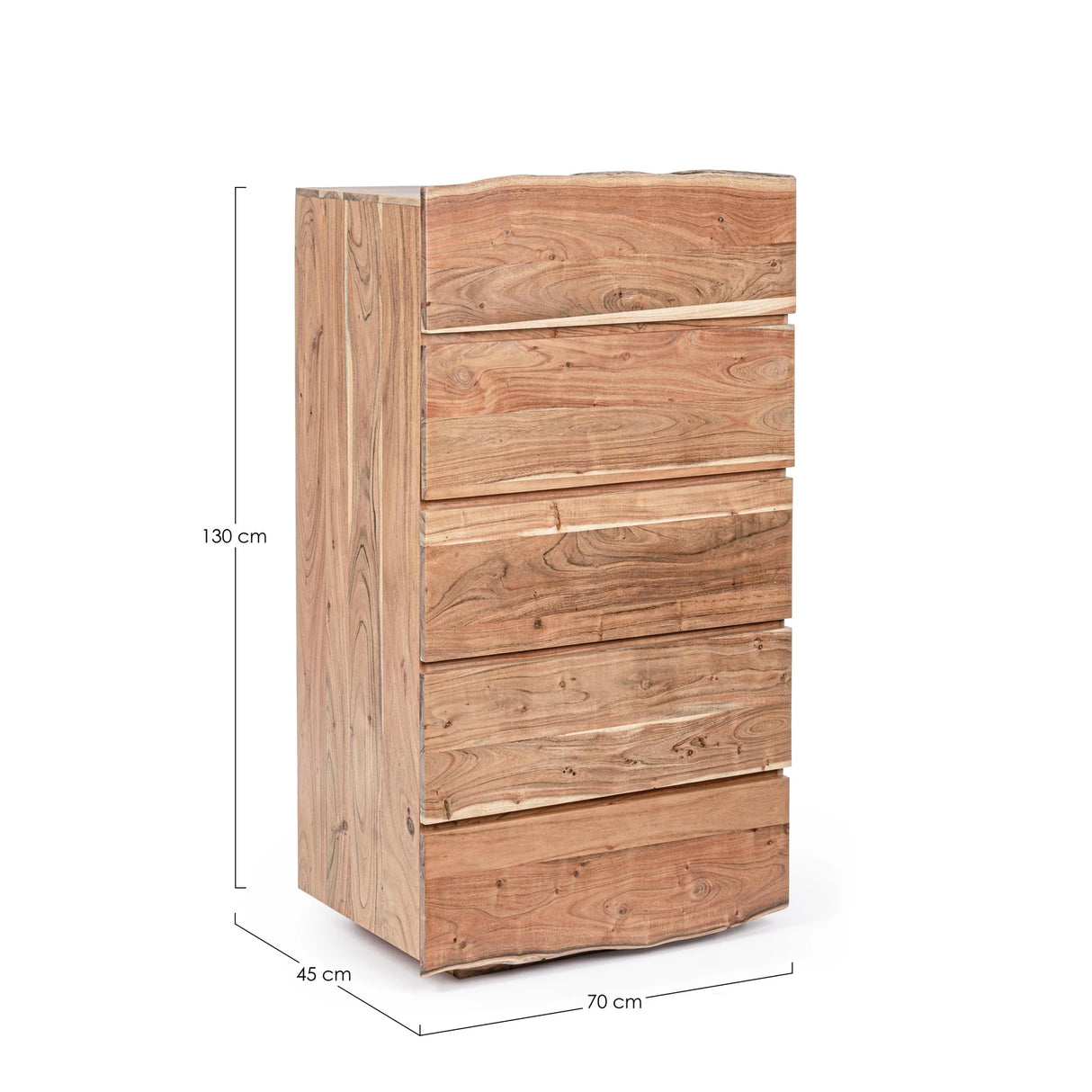 Kommode mit 5 Schubladen Aron - ZEN ZONE Furniture