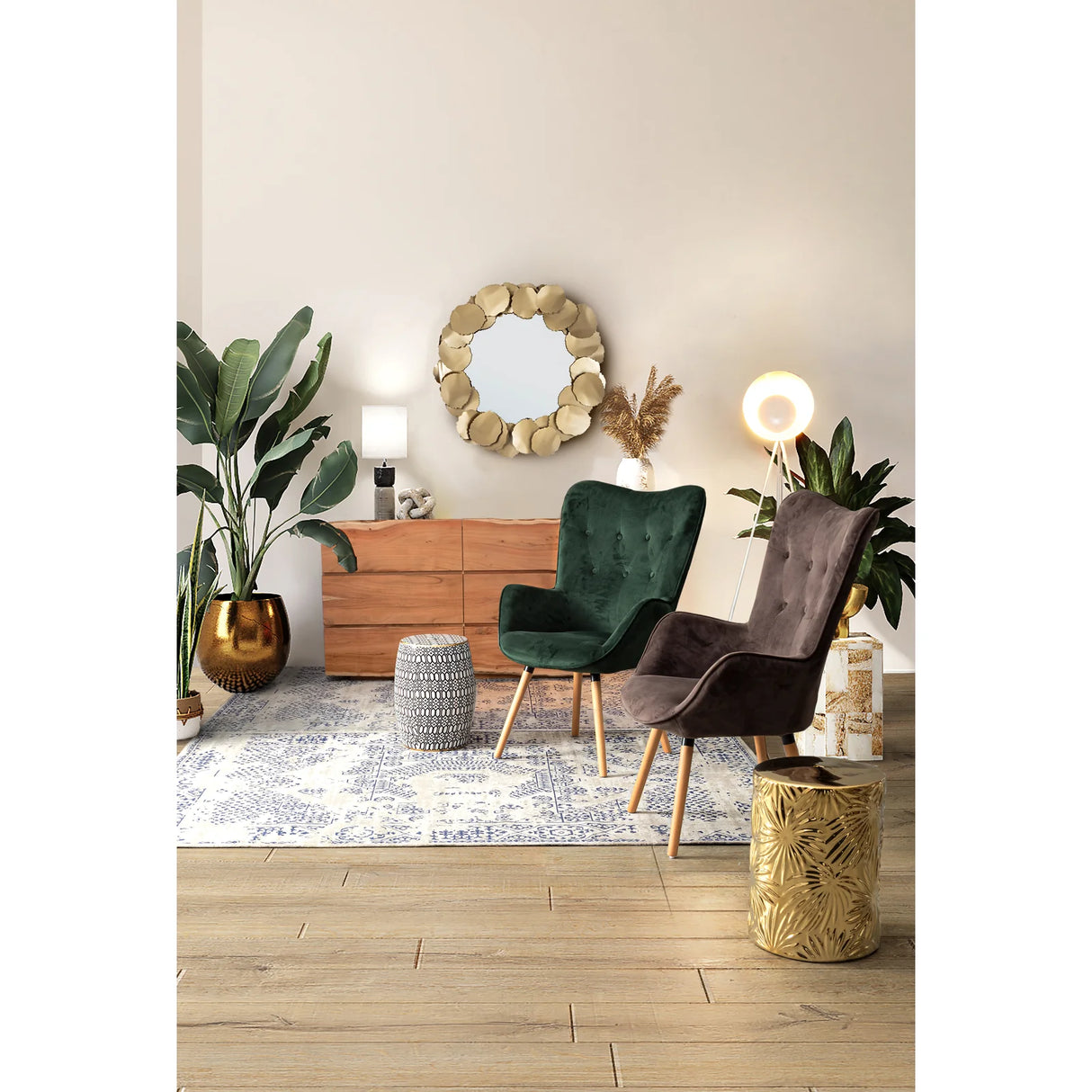Kommode mit 6 Schubladen Aron - ZEN ZONE Furniture