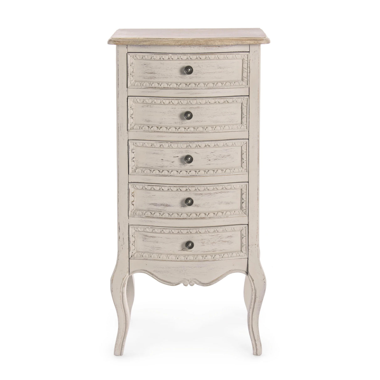 Kommode aus Holz mit 5 Schubladen Clarisse - ZEN ZONE Furniture