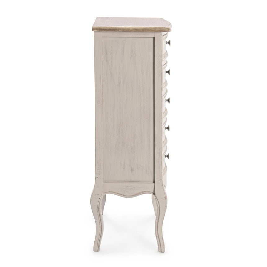 Kommode aus Holz mit 5 Schubladen Clarisse - ZEN ZONE Furniture