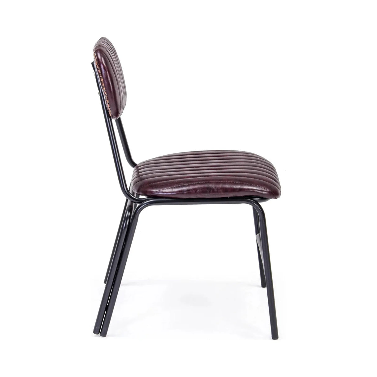 Debbie Stuhl Vintage Burgundy - ZEN ZONE Furniture