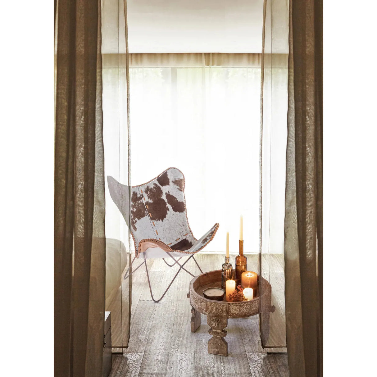 Büffelbrauner Sessel - ZEN ZONE Furniture