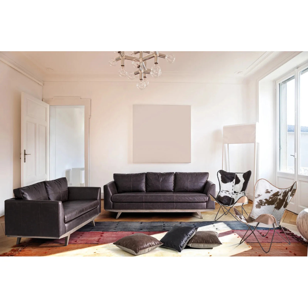 Schwarzer Büffel Sessel - ZEN ZONE Furniture