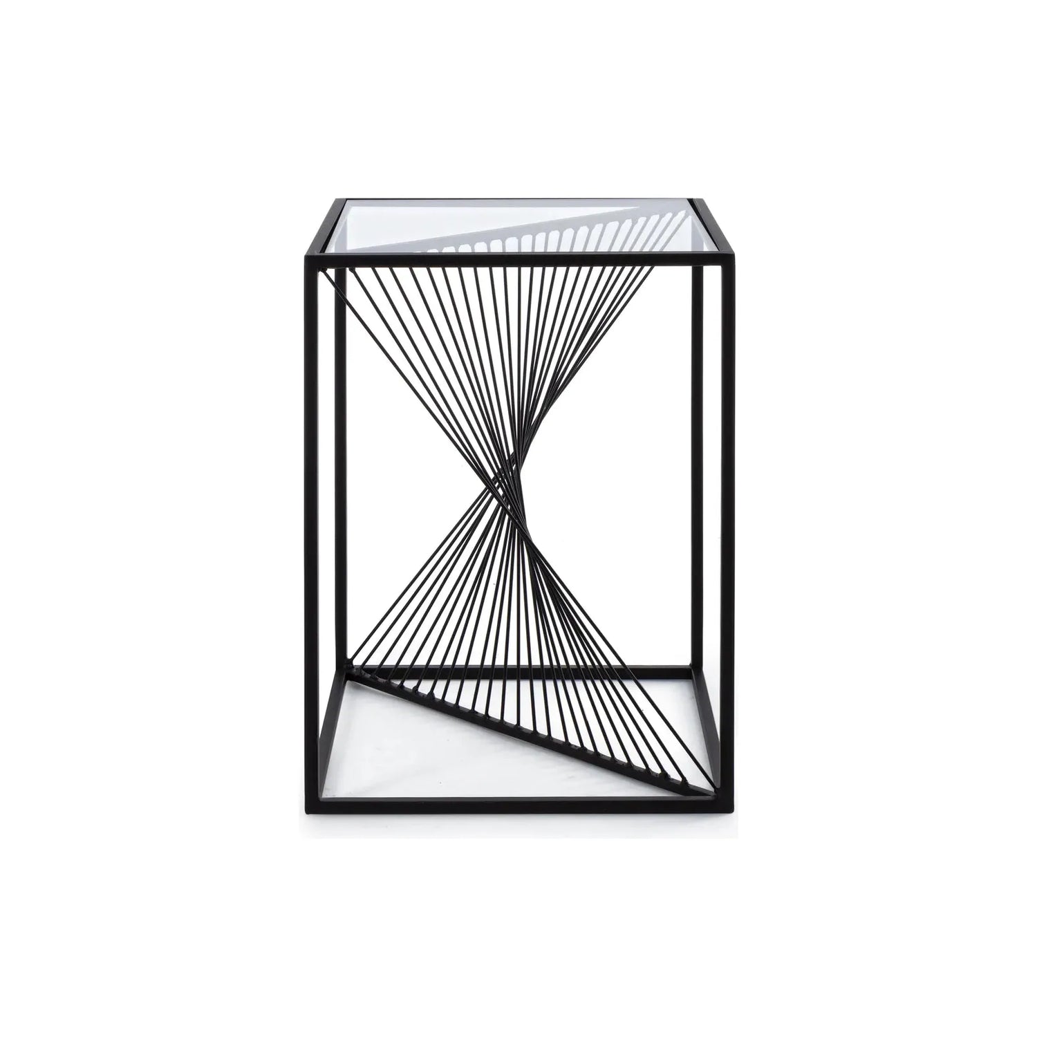 Espiralförmiger Couchtisch 40x40 cm - ZEN ZONE Furniture