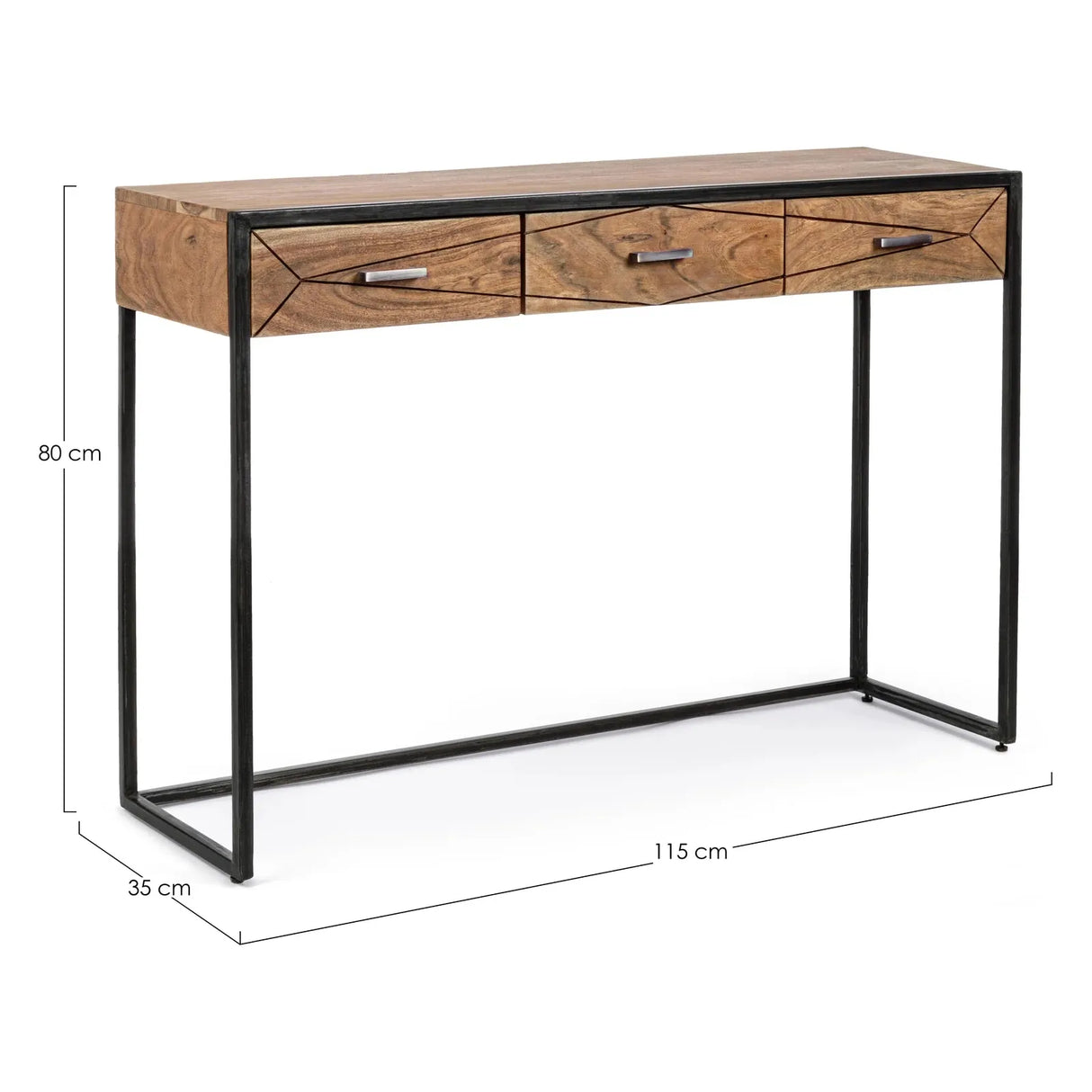 Egon Konsole mit 3 Schubladen - ZEN ZONE Furniture