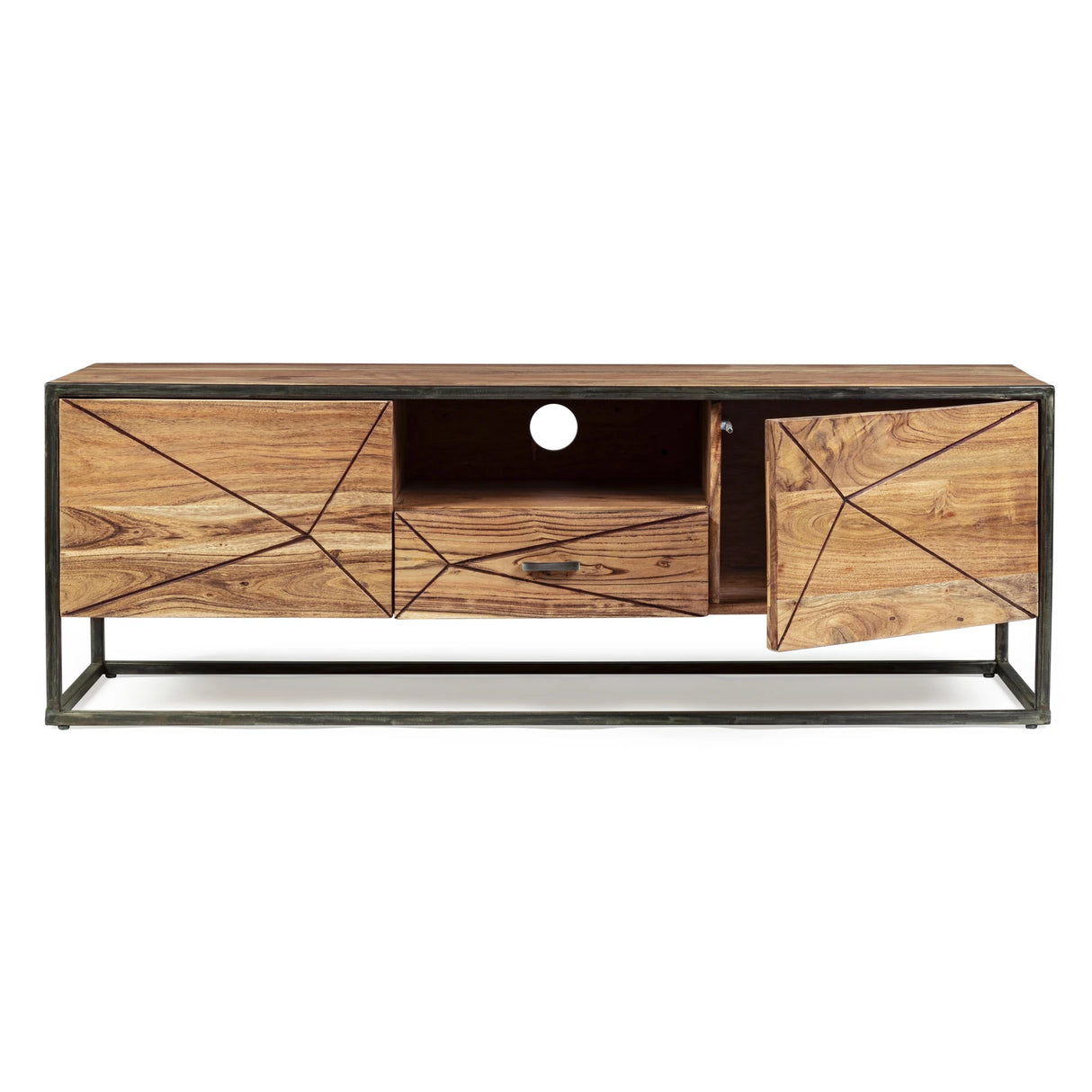 TV Sideboard Egon mit 2 Türen und 1 Schublade - ZEN ZONE Furniture