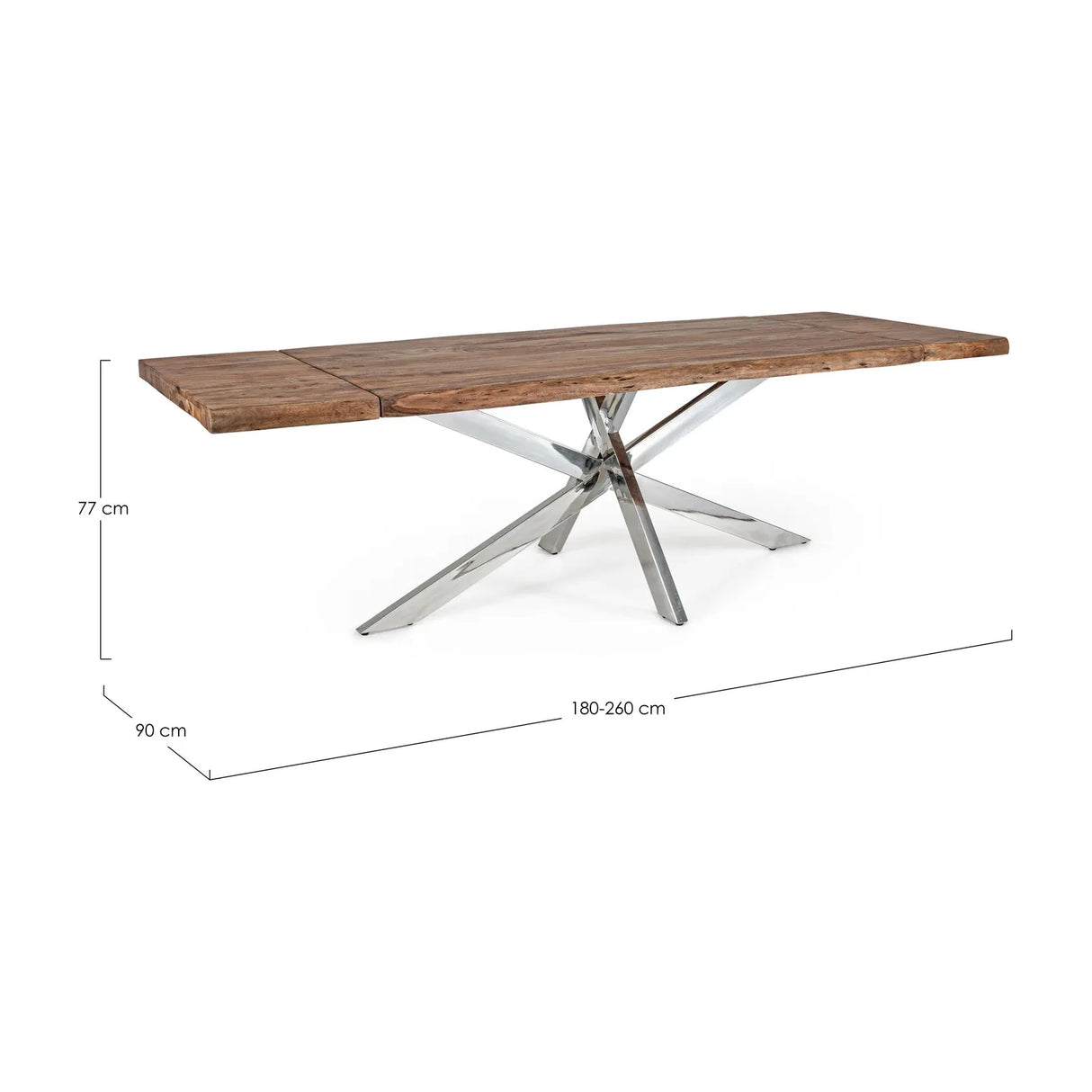 Arkansas Ausziehbarer Tisch 180–260 x 90 cm - ZEN ZONE Furniture