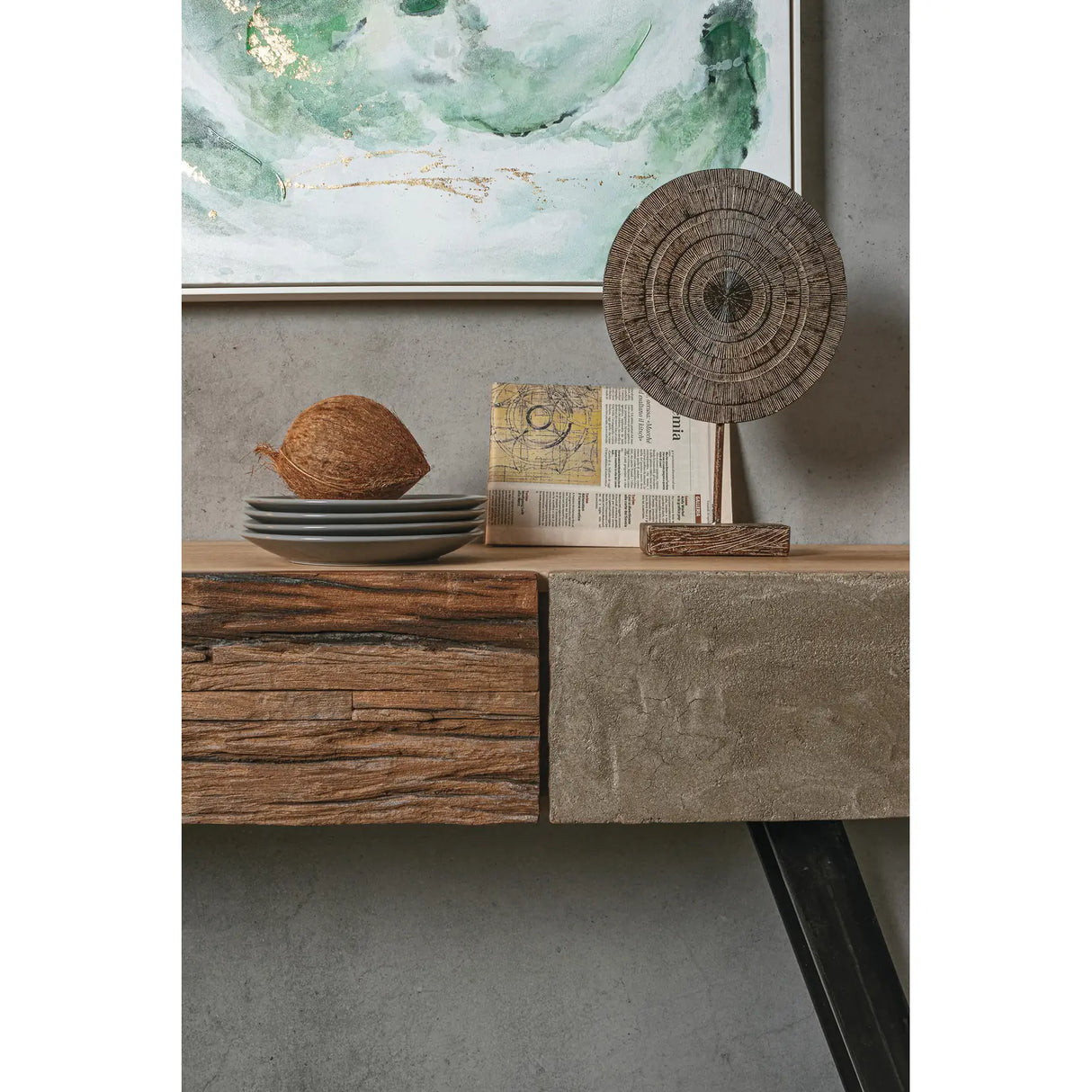 TV Sideboard Manchester mit 3 Schubladen - ZEN ZONE Furniture