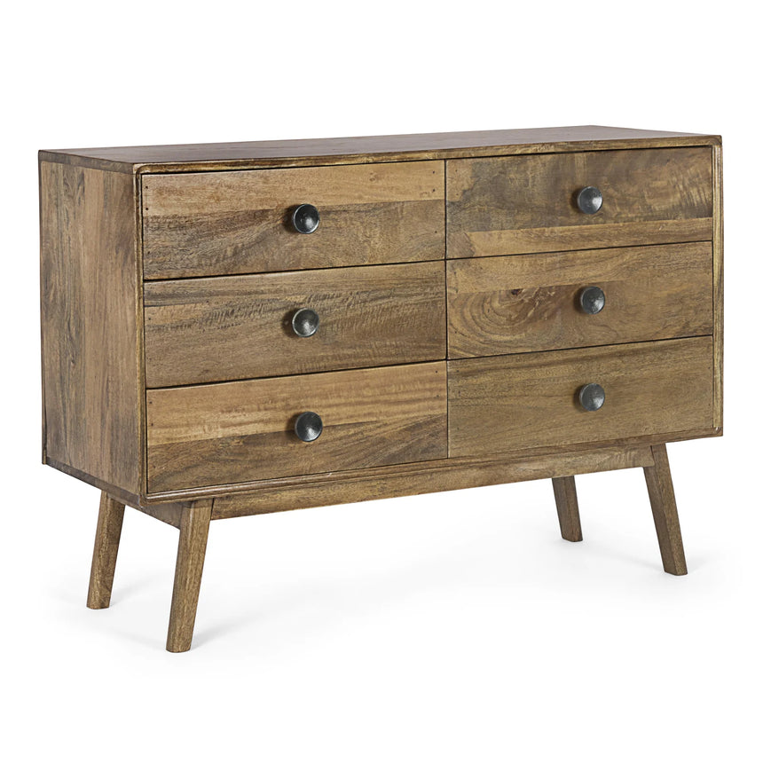 Kommode mit 6 Schubladen Sylvester - ZEN ZONE Furniture