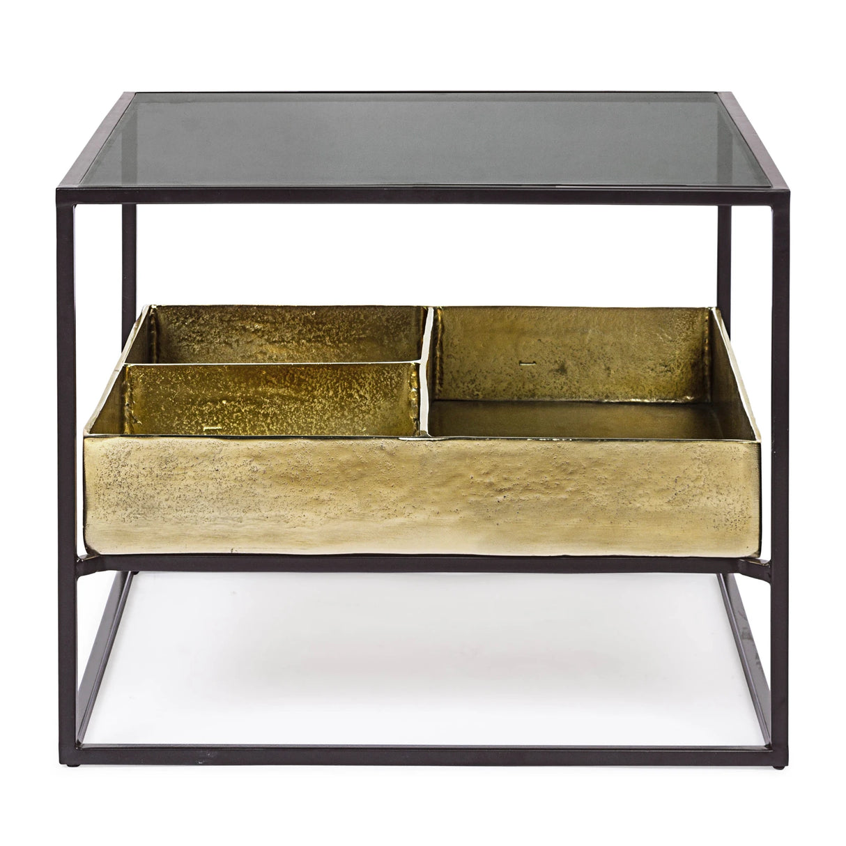 Beistelltisch mit Behälter 62x62 Mavila - ZEN ZONE Furniture
