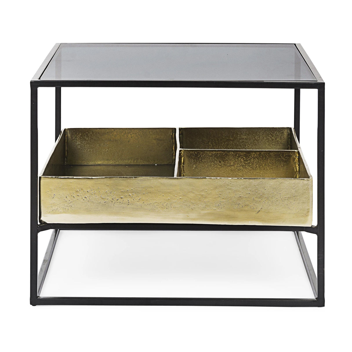 Beistelltisch mit Behälter 62x62 Mavila - ZEN ZONE Furniture