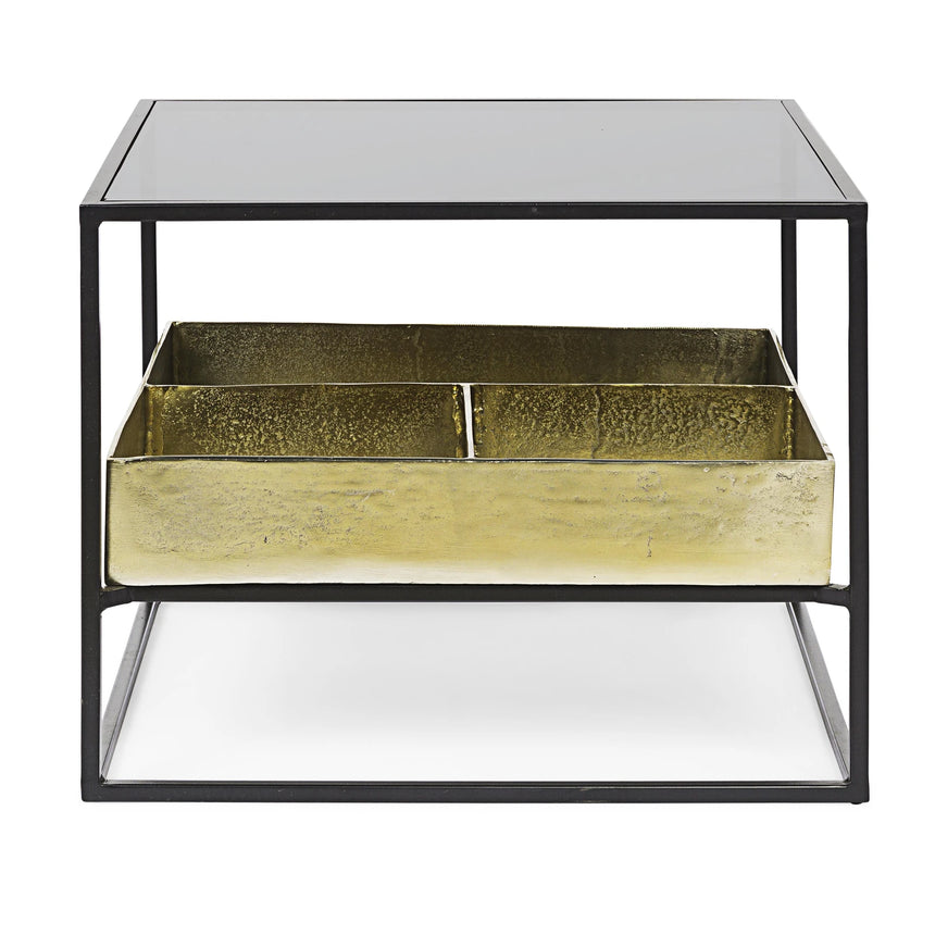 Beistelltisch mit Behälter 62x62 Mavila - ZEN ZONE Furniture