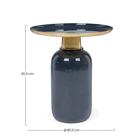 Beistelltisch 40.5x40.5 Nalima Blau - ZEN ZONE Furniture
